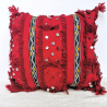 Coussin berbère Handira Rouge