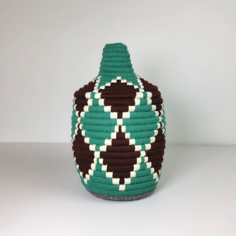 Decorative storage basket